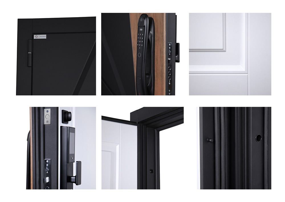 Входная дверь Стальная дверь Макс 3D (Smart lock DZ 888). Заказная модель.