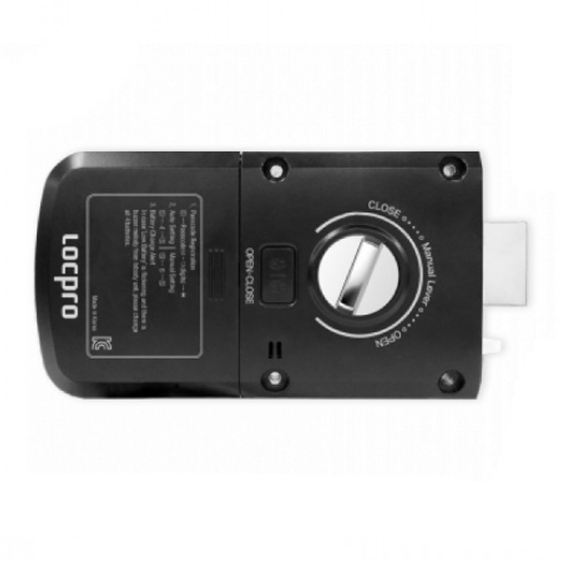 Накладной электронный дверной замок LocPro C50R2 Series Red Digital Door Lock
