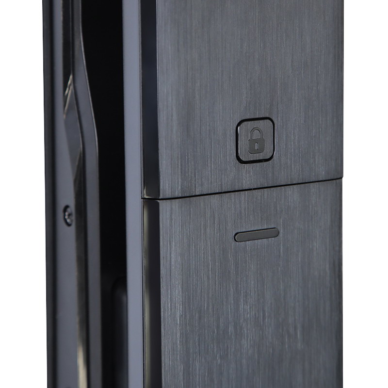 Электронный дверной замок Solity GP-4000BK DARK SILVER с отпечатком пальца