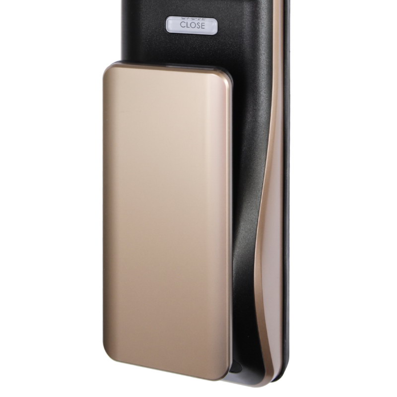 Умный дверной замок с ручкой Solity GP-6000BAK Champagne Gold, Face-ID