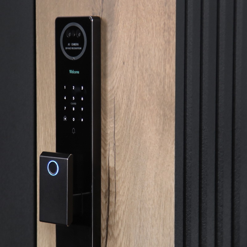 Входная дверь Стальная дверь Конструктор (биометрический замок Smart lock Y12)