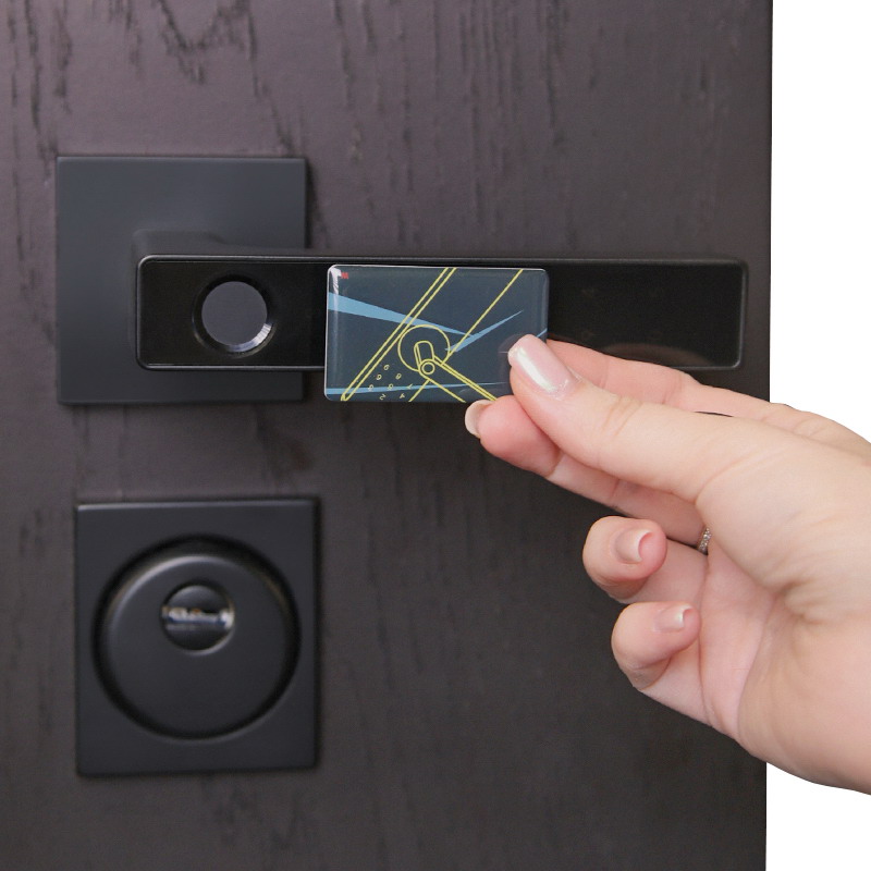 Умная электронная дверная ручка с отпечатком пальца Smart lock T888