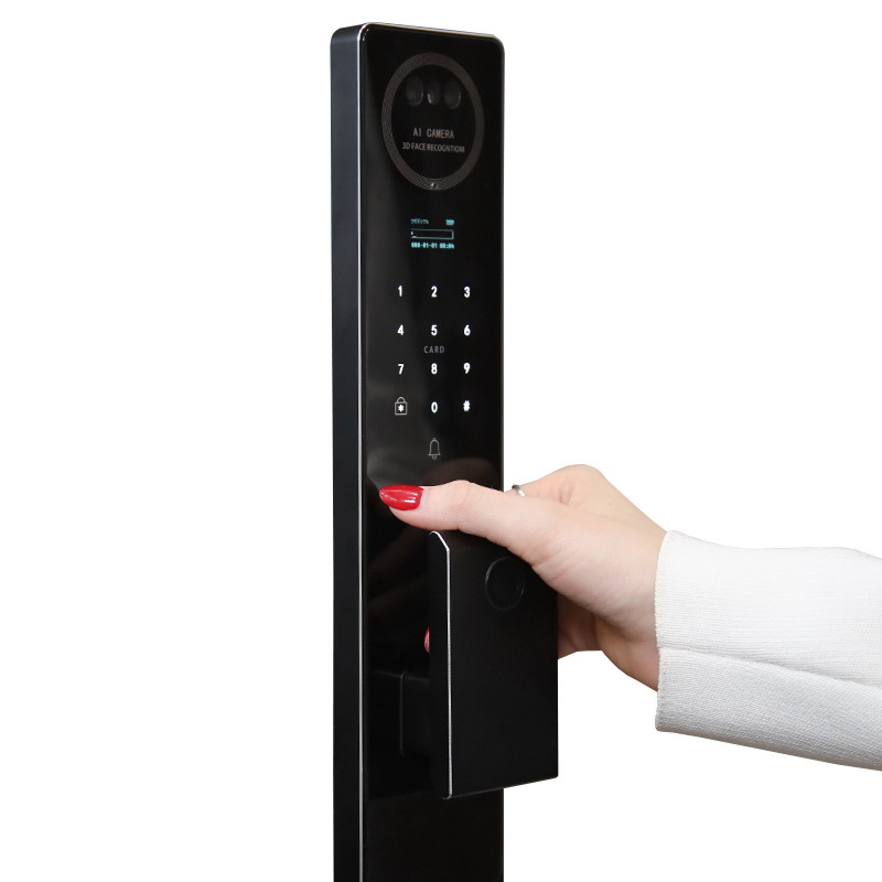 Биометрический врезной дверной замок Smart lock Y 12