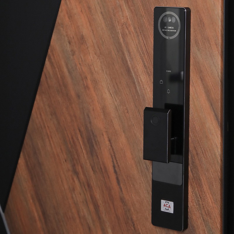 Входная дверь Стальная дверь Plata (биометрический замок Smart Lock Y12)