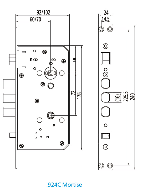 Электронный дверной замок Philips EasyKey DDL702 Face ID