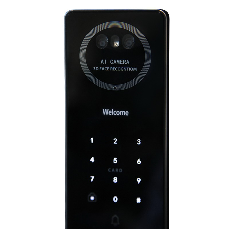 Биометрический врезной дверной замок Smart lock Y 12