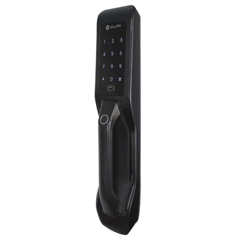 Электронный дверной замок Solity GP-3000BK BLACK с отпечатком пальца
