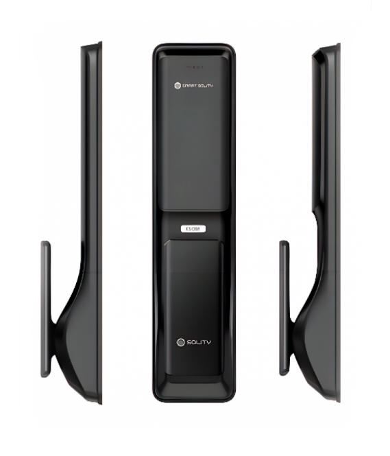 Электронный дверной замок Solity GP-6000BAK BLACK с Face ID