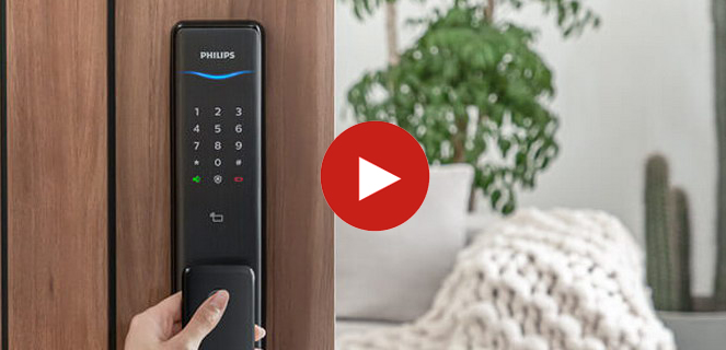 Электронный дверной замок Philips EasyKey Alpha-5HB