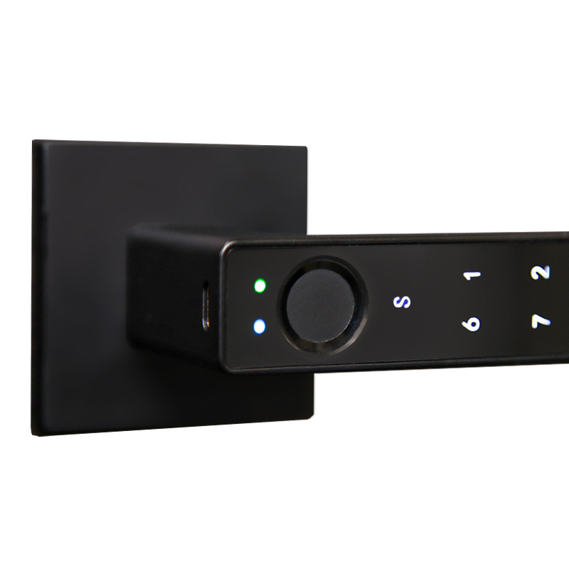 Умная электронная дверная ручка с отпечатком пальца Smart lock T888