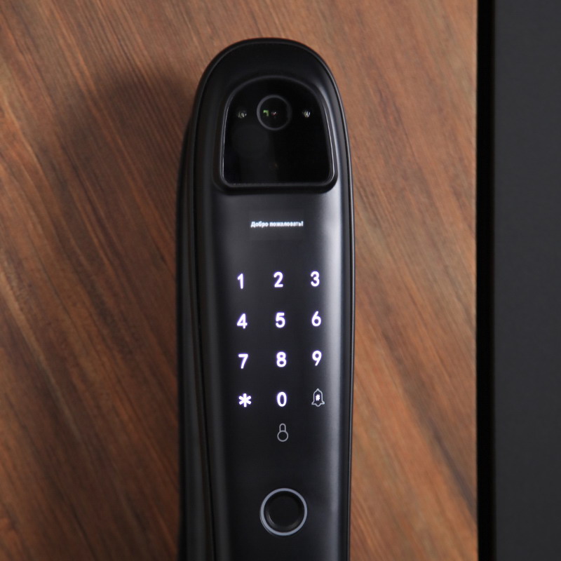 Входная дверь Стальная дверь Plata (биометрический замок Smart lock DZ 888)