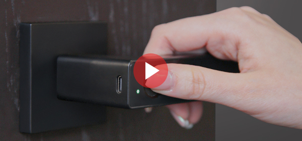 Умная электронная дверная ручка с отпечатком пальца Smart lock T888