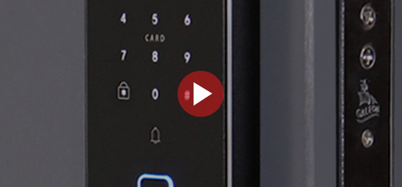 Биометрический врезной дверной замок Smart lock К 06