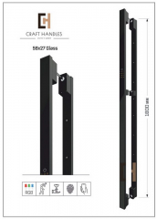 Арт. 56х27 Glass Premium + Dircode, L-1800 мм