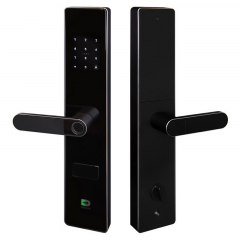 Биометрический врезной дверной замок Smart lock R06 с нажимной ручкой