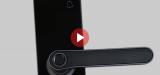 Биометрический врезной дверной замок Smart lock Y 1