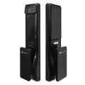 Врезной электронный дверной замок Solity GSP-2000BK BLACK с отпечатком пальца