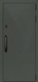 Входная дверь Стальная дверь Vertu с зеркалом (биометрический замок)