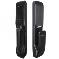 Электронный дверной замок Solity GP-3000BK BLACK с отпечатком пальца