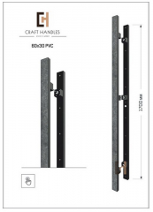 Арт. 60х30 PVC Basic+ , L-1700 мм